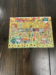 Michael Storrings Pumpkin Patch 1000 Teile Puzzle von Galison - vollständig - Bild 1 von 9
