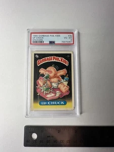 1985 Garbage Pail Kids PSA VG-EX 4 Up Chuck #3a - Picture 1 of 2