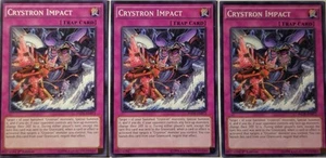 Yu Gi Oh - Crystron Impact(x3) - INOV-EN072 - Invasion: Vengeance - 1st Ed. 1996 - Picture 1 of 1