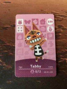 Animal Crossing New Horizons Tabby Spielkarte - Bild 1 von 1