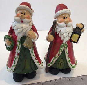 Santa Figurine (2), 6” tall, pre-owned - Picture 1 of 9