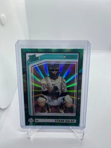 ETHAN SALAS 2024 PANINI DONRUSS GREEN LASER RATED PROSPECT #124 SAN DIEGO PADRES - Picture 1 of 2