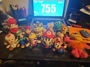 Gran lote de peluches vintage de Mario - Imagen 1 de 7