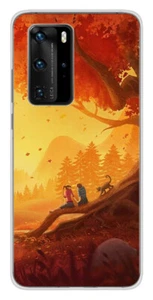Coque en silicone imprimée compatible Huawei P40 Pro Automne à deux - Picture 1 of 3