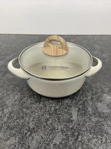 Masterclass Cookware Premium Collection Casserole Stock Pot W/ Lid Speckled Gray - Picture 1 of 7