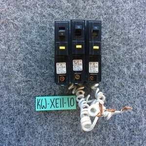 Lot of 3 Square D Homeline HOM115GFI 1 Pole 15 Amp 120V Plug In HOM Breaker - Picture 1 of 15