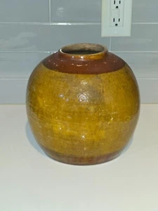 Chinese Han Dynasty Stoneware Glazed Vessel - Picture 1 of 9