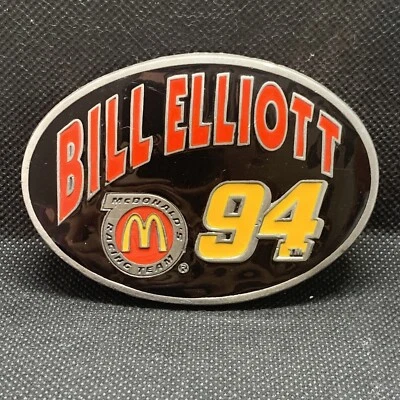 Bill Elliott #94 McDonald's Racing Team Vintage Hebilla de Cinturón, Edición Especial Foto 1 de 3