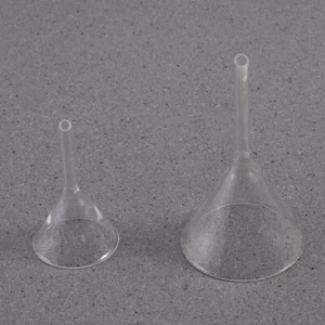 Glas Trichter Kinder Reise Flasche für Flüssigkeitstransfer große weite Öffnung - Bild 1 von 11