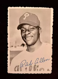RICHIE ALLEN 1969 TOPPS DECKLE EDGE #26 VG-EX Philadelphia Phillies Rich Raw - Bild 1 von 2