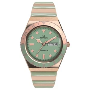 Q Timex Malibu 36mm Pink Rose Gold Ladies Watch TW2V38700 | RRP $349 - Picture 1 of 4