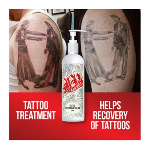 INKED UP TATTOO AFTER CARE CREAM - TATTOO TREATMENT NEW TATTS NATURAL - Bild 1 von 2