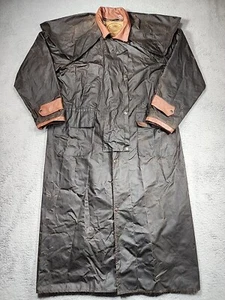 Driza-Bone Short Coat Australian Outback Waxed Rain Coat Brown Size M Medium - Picture 1 of 18