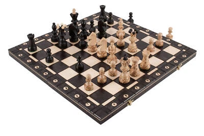 The Black Ambassador Chess Set - Image 1 of 4