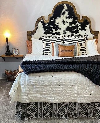 Falda de cama QUEEN Red Dirt Revivals azteca polvo volantes ropa de cama suroeste occidental Foto 1 de 3