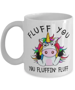 Taza Divertida Regalo UNICORNIO, Pelusa Tú, Tú Pelusa, Divertida Taza Unicornio - Imagen 1 de 2