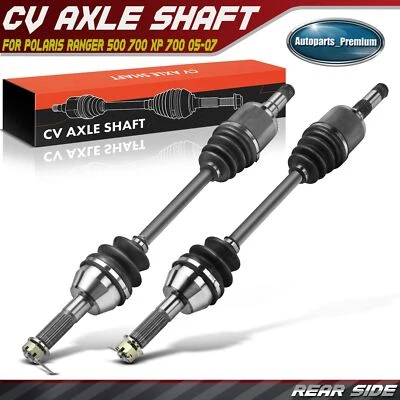Conjunto de eje CV trasero izquierdo y derecho 2 piezas para Polaris Ranger 500 700 XP 700 05-07 Foto 1 de 4
