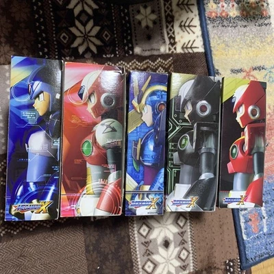 Megaman X Zero D-Arts Action Figure 5p set Ultimate Black BANDAI CAPCOM w/BOX - Image 1 of 4