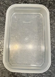 Tupperware Modular Mates #1608-1 Clear Rectangular Container NO Lid ~ 8½ cups - Picture 1 of 5