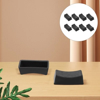  8 Stück Gabelstapler-Hydraulikzylinder-Montageblöcke, Gummi-Hebestützpolster, - Bild 1 von 4