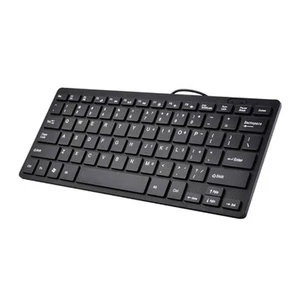 Kompakte Kabelgebundene Tastatur USB - Ultradünne Tastatur für PC -Gaming-T8298 - Bild 1 von 7