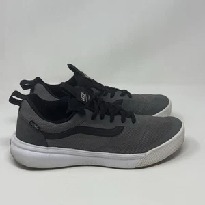 VANS Ultrarange Rapidweld Shoes Mens 10 Gray Suede Ripstop Mesh Skate Sneakers - Picture 1 of 18