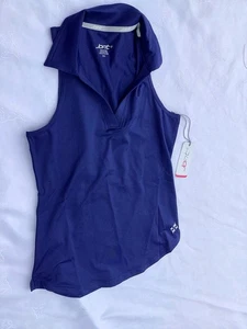 Jofit Golf Top Xxs Navy Blue Top 1/2 Zip Sleeveless - Picture 1 of 13