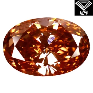 IGI Certified  CVD Diamond 1.36 ct Oval Cut (9 x 6 mm) VS2 Clarity CVD Diamond - Picture 1 of 3