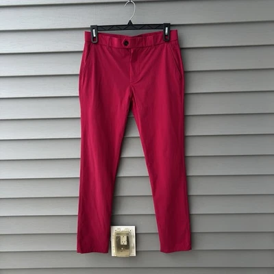 Pantalones de golf Greyson Montauk 32/32 para hombre elásticos caña de azúcar fucsia frambuesa Foto 1 de 4