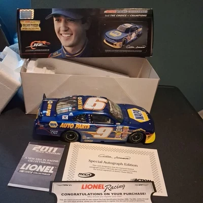 Chase Elliott 2014 Napa Auto Parts (Autografiado) 1/24 Diecast/2256 certificado de autenticidad firmado Foto 1 de 4