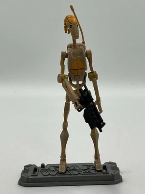Star Wars 2008 The Clone Wars Collection Battle Droid Commander CW22 3.75" Loose - Image 1 of 4