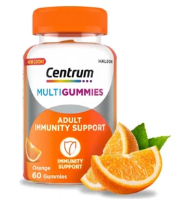 Centrum MultiGummies Supporto Immunità Sapore Arancione 60 Gomme - Foto 1 di 1