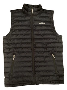 Kathmandu Duckdown 550 Men’s Puffer Vest Size Large Black Bodywarmer Outdoor - Picture 1 of 8