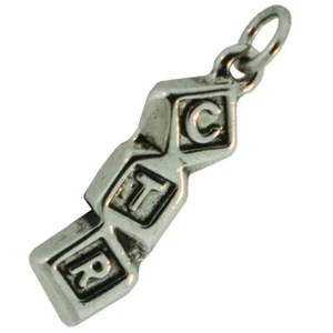 J96 Charm Sterlingsilber Missionar Mormone One Moment in Time HLT CTR - Bild 1 von 4