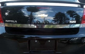 Chrome Trunk Trim 1PC QAA Stainless Trunk Accent FOR CHEVY IMPALA 2006-2013 - Picture 1 of 1