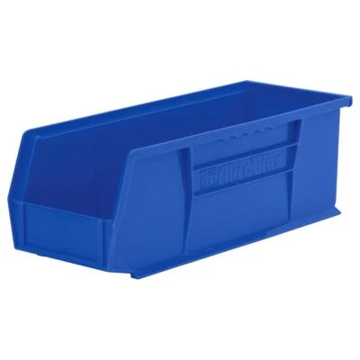 Durable Stackable Storage Bins 15x5 Heavy Duty Organizer for Home Garage Crafts - Image 1 of 4