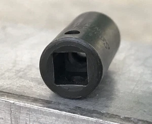 Snap On 1/4" Drive 5/16" Shallow 6 Point Nonimpact Socket USA  - Imagen 1 de 12