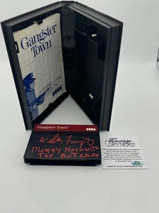 William Forsythe Signed Sega Gangster Town Game w/box boardwalk Empire Insc COA - Picture 1 of 6