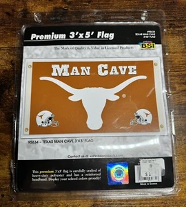 University Of Texas Longhorns Man Cave 3’x5’ Flag - Picture 1 of 2