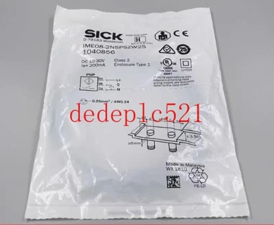 1 PCS NEW IN BOX SICK IME08-2N5PSZW2S Inductive Proximity Switch Sensor - Image 1 of 3