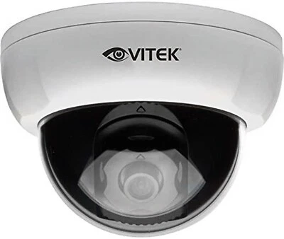 Vitek VTD-A4F/IW Alpha Series 620TVL Fixed 3.6mm Indoor WDR Dome Security Camera - Image 1 of 2
