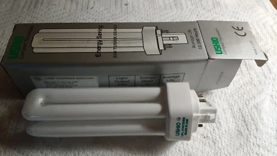 Ushio 3000222 32WTE/6500KGX24Q-3, 32 Watt 4 Pin GX24Q-3 Base Compact Fluorescent - Image 1 of 4