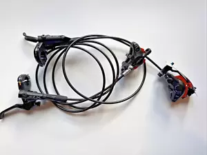Shimano SLX M7000 Front & Rear disc brake set - Picture 1 of 6