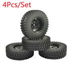 12Mm Hex 1/10 Rc Car Wheel Rim Tyres Tires For Tamiya Cc01 Rc4wd D90 Axial Scx10