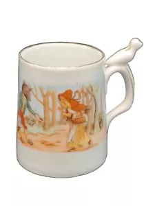 Fischietto Tazza Latte Cappuccetto Rosso Storia Bambini Made In Germany Vintage - Foto 1 di 7