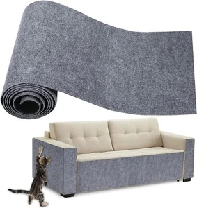 78.7"x15.8" Cat Scratching Mat Trimmable Self-Adhesive Cat Scratcher Carpet Pads - Picture 1 of 13