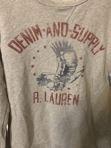 Vintage Ralph Lauren Denim And Supply Eagle Shirt Sz M USA - Picture 1 of 6