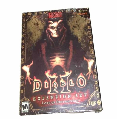 Diablo 2 Expansion Set Lord Of Destruction Big Box Damage Box Released 2000 - Image 1 of 4