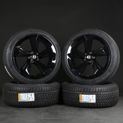 Original 22 Zoll Winterräder Bentley Bentayga 4V 36A601025D Felgen - Bild 1 von 4