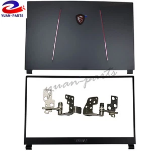 NEW MSI GE75 GP75 GL75 8RE MS-17E1 E7 E9 LCD Back Cover Top Lid Bezel Hinges US - Bild 1 von 8